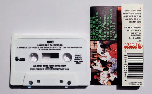 EPMD - "Strictly Business" - CASSETTE TAPE NM/VG+