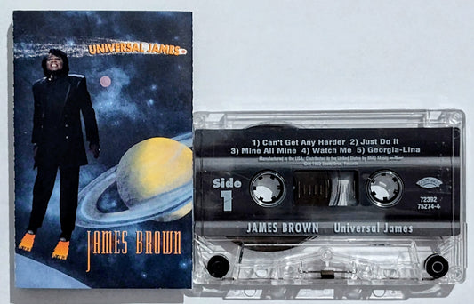James Brown - “Universal James” - CASSETTE TAPE VG+/VG+
