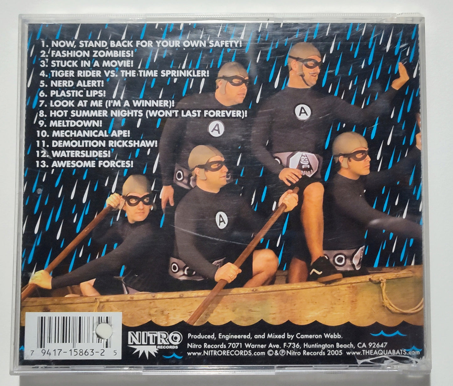 Aquabats, The - "Charge!" - INDIE COMPACT DISC VG/G+ (No trading cards)