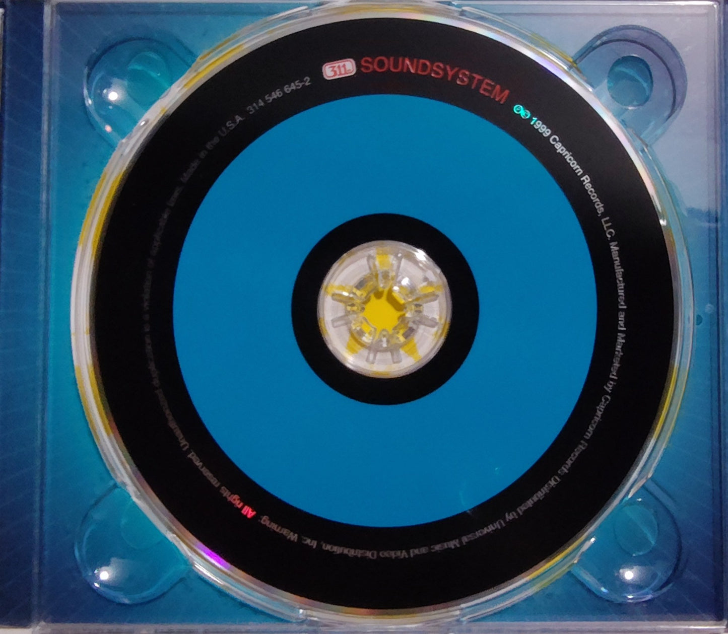 311 - "Soundsystem" - COMPACT DISC VG+/VG