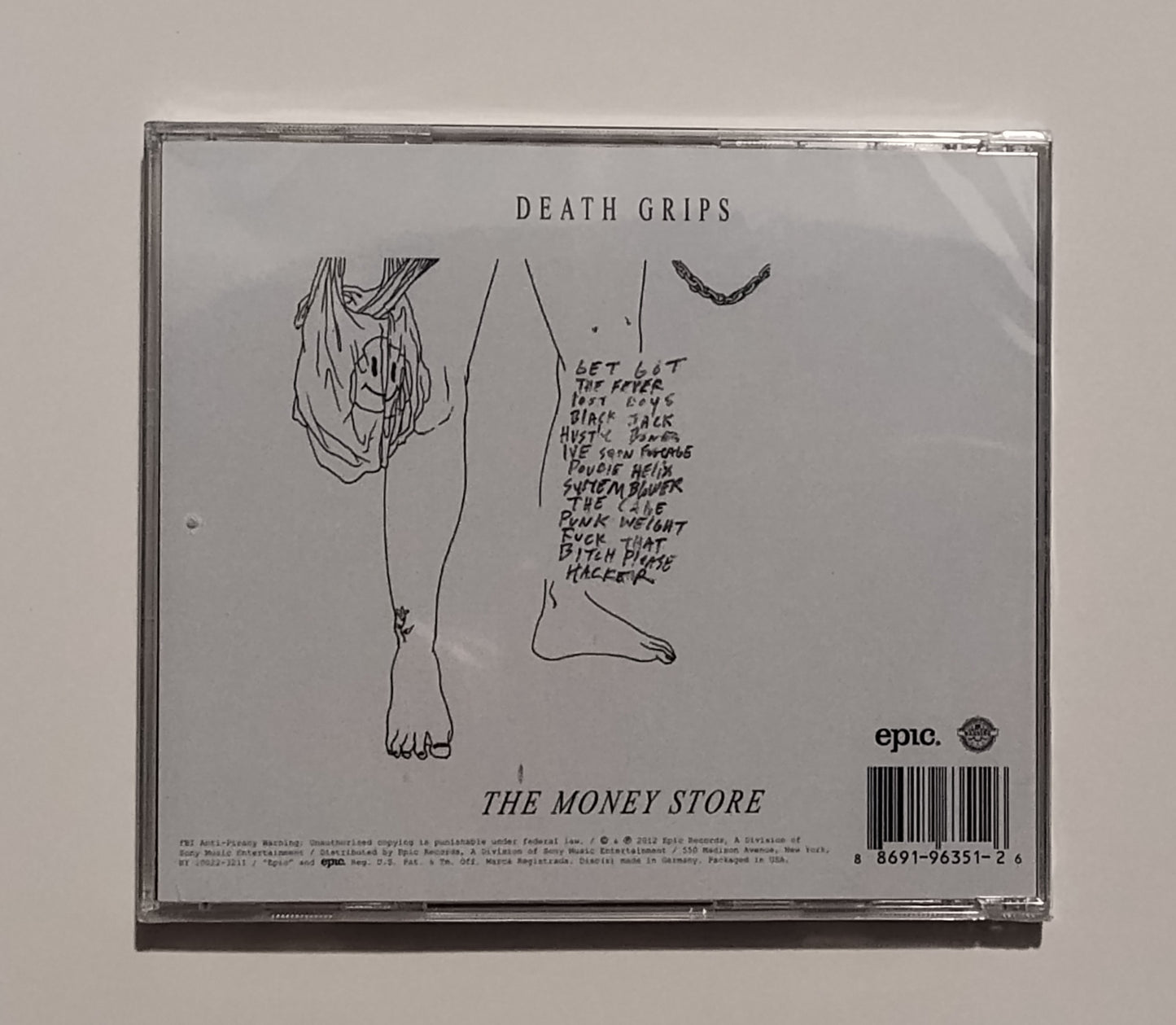 Death Grips - "The Money Store" - INDIE COMPACT DISC M/M (Sealed)