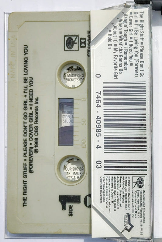New Kids On The Block - "Hangin' Tough" - CASSETTE TAPE G+/VG+