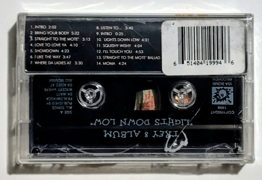 Trey 8 - "Lights Down Low" - CASSETTE TAPE NM/M (Cracked back of case)