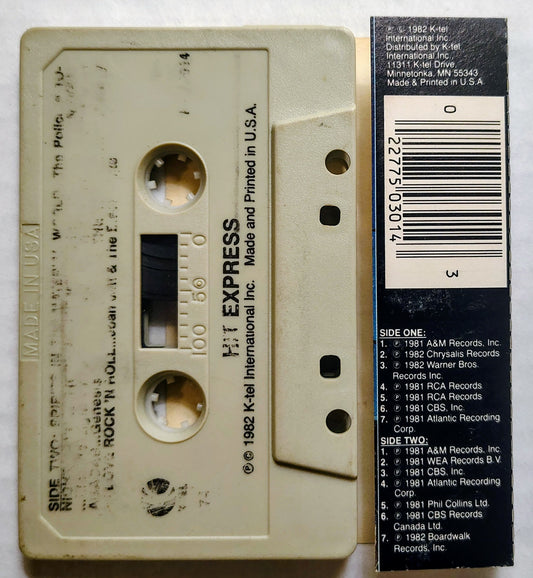 Various Artists - “Hit Express Compilation” - CASSETTE TAPE VG/G+