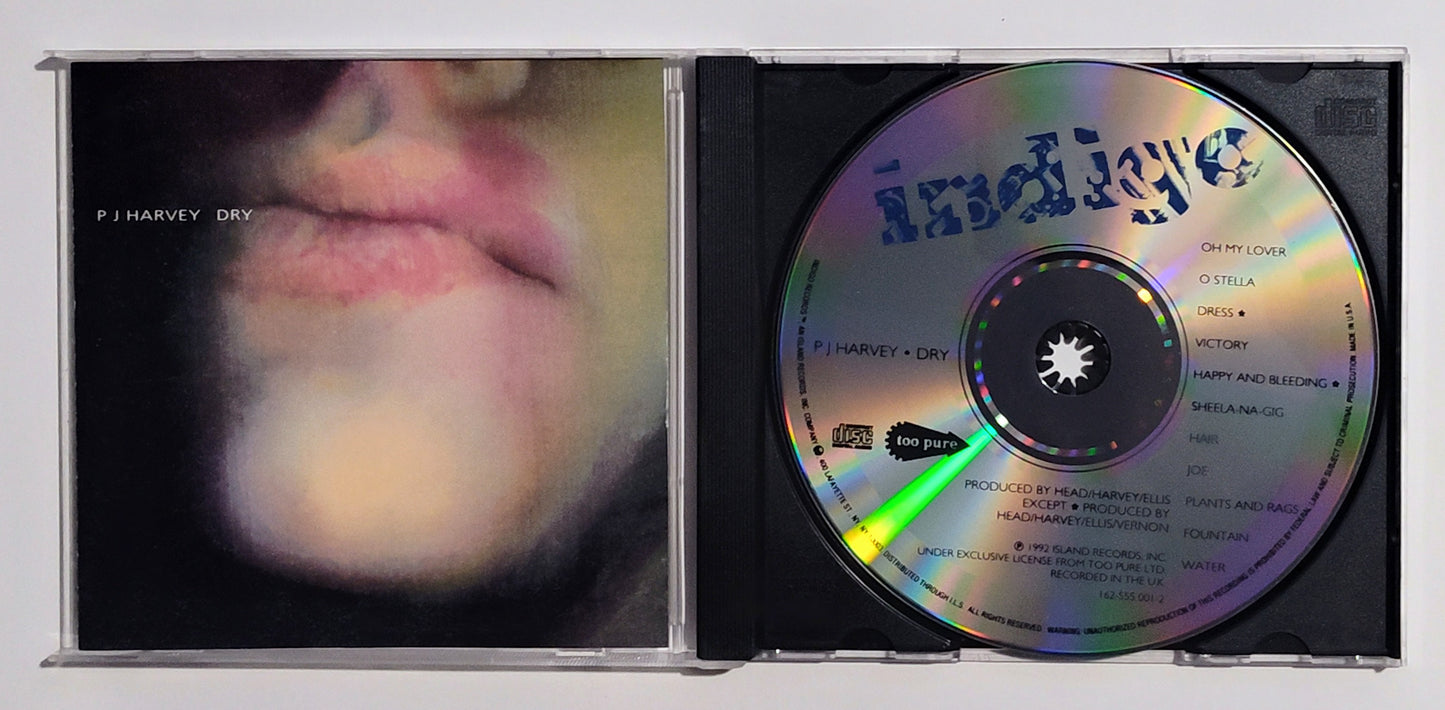 PJ Harvey - "Dry" - COMPACT DISC NM/NM