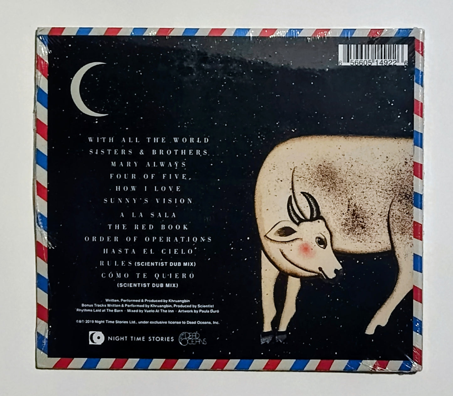 Khruangbin - "Hasta El Cielo" - INDIE COMPACT DISC M/M (Sealed)