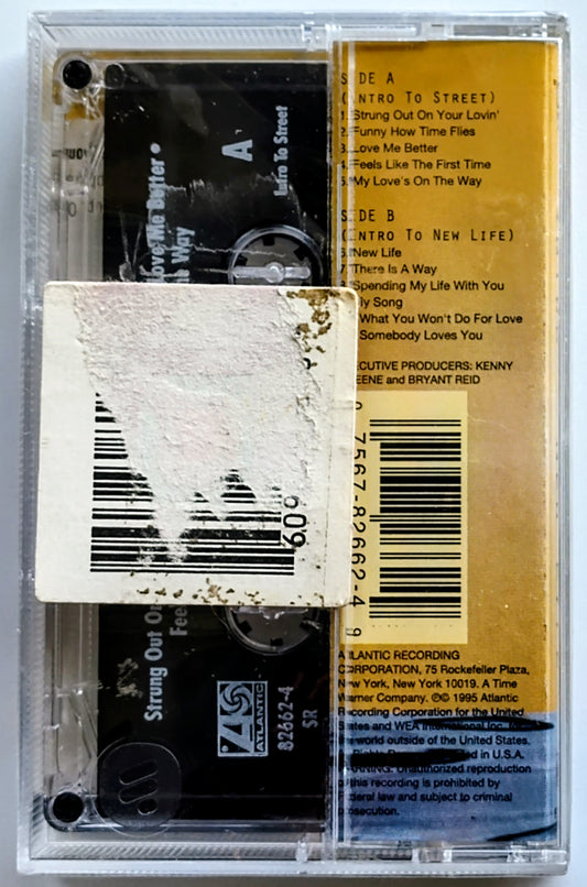 Intro - “New Life” - CASSETTE TAPE NM/M (Sealed with tiny tear in cellophane)