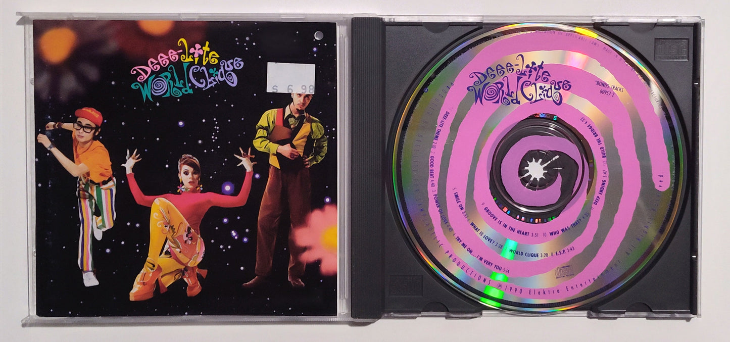 Deee-Lite - "World Clique" - COMPACT DISC VG/VG (Hole Punch)