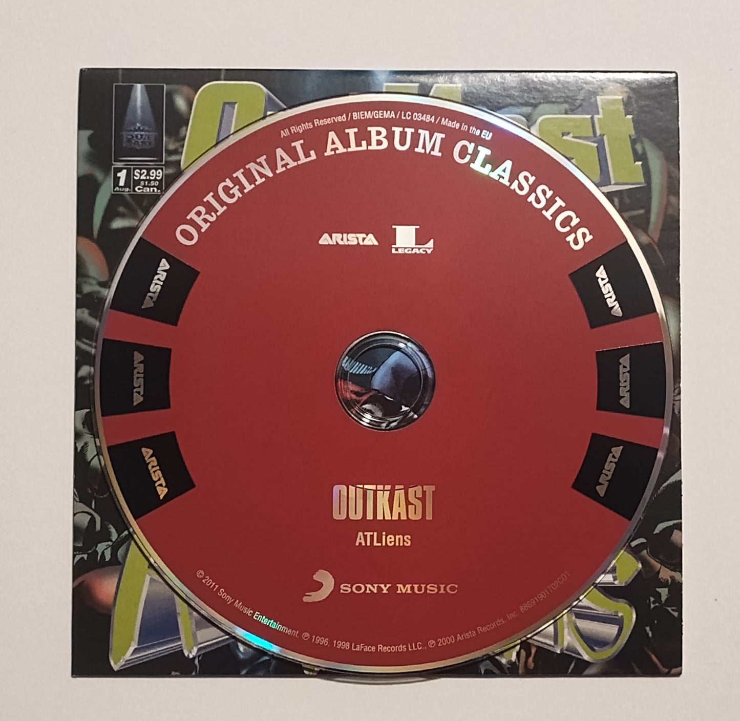 Outkast - "ATLiens" - COMPACT DISC (Mini LP Replica) NM/NM