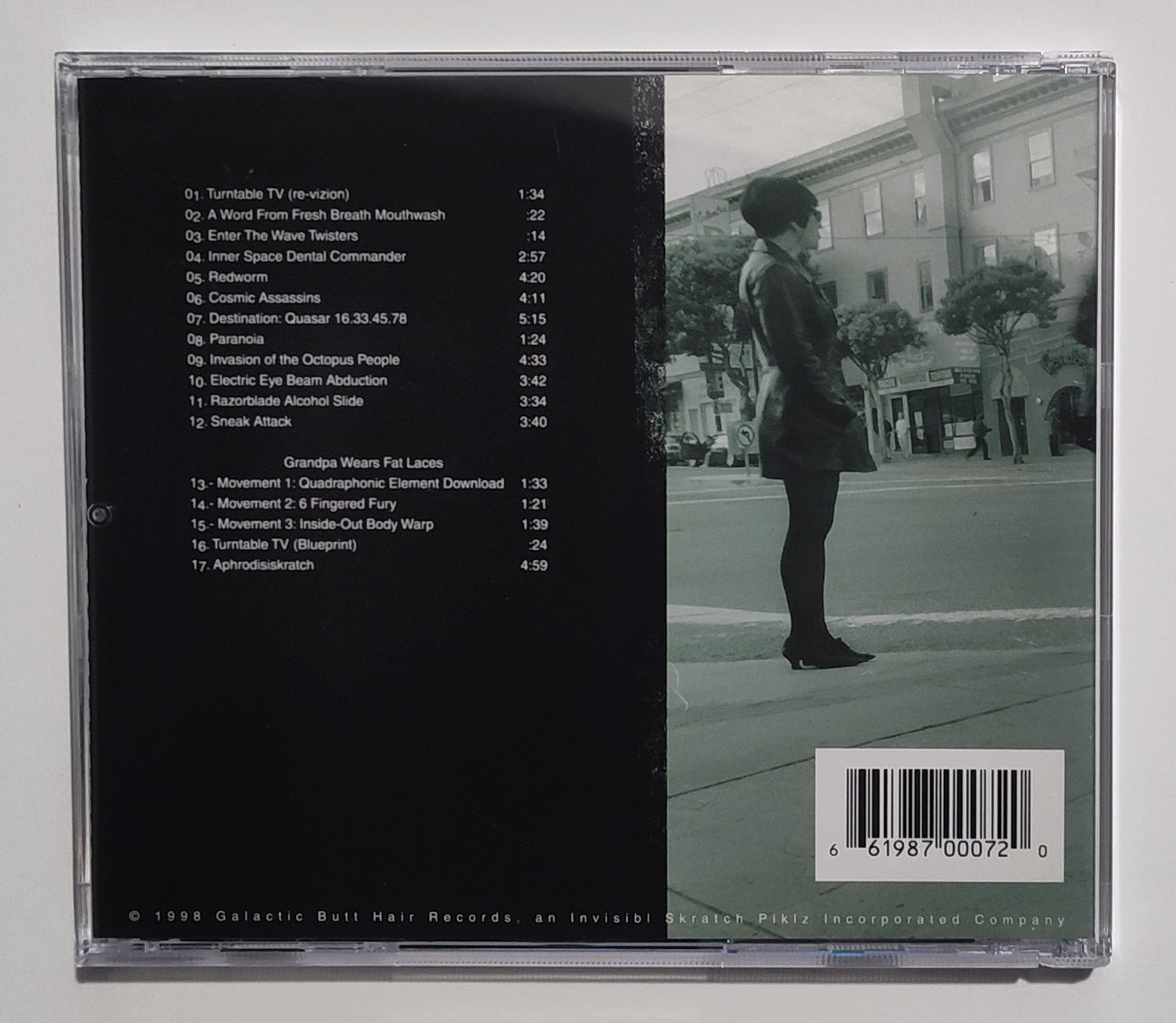 DJ Qbert - "Wave Twisters" - COMPACT DISC VG/G