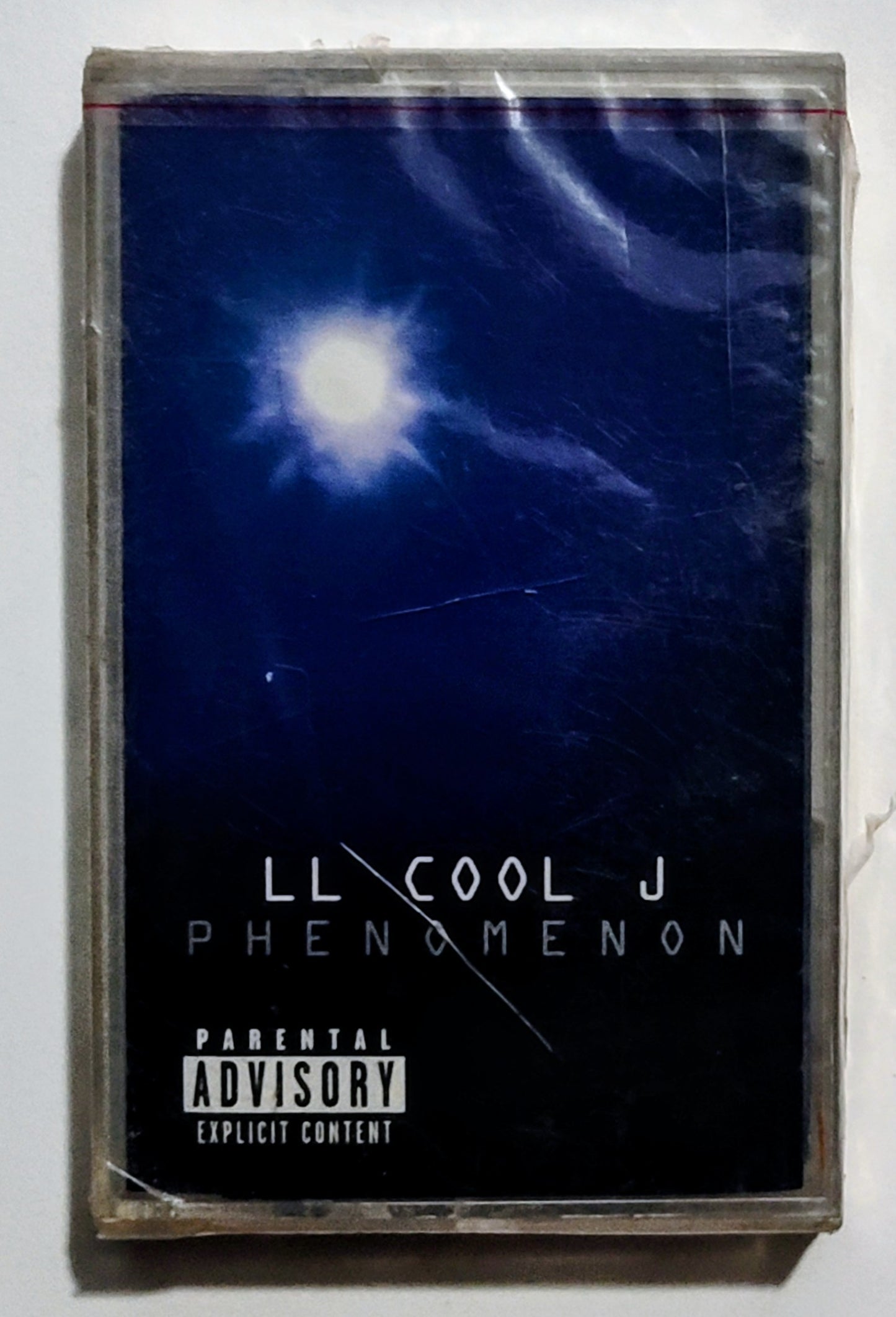 L.L. Cool J - "Phenomenon" - CASSETTE TAPE VG/M (Sealed; multiple cracks in case)
