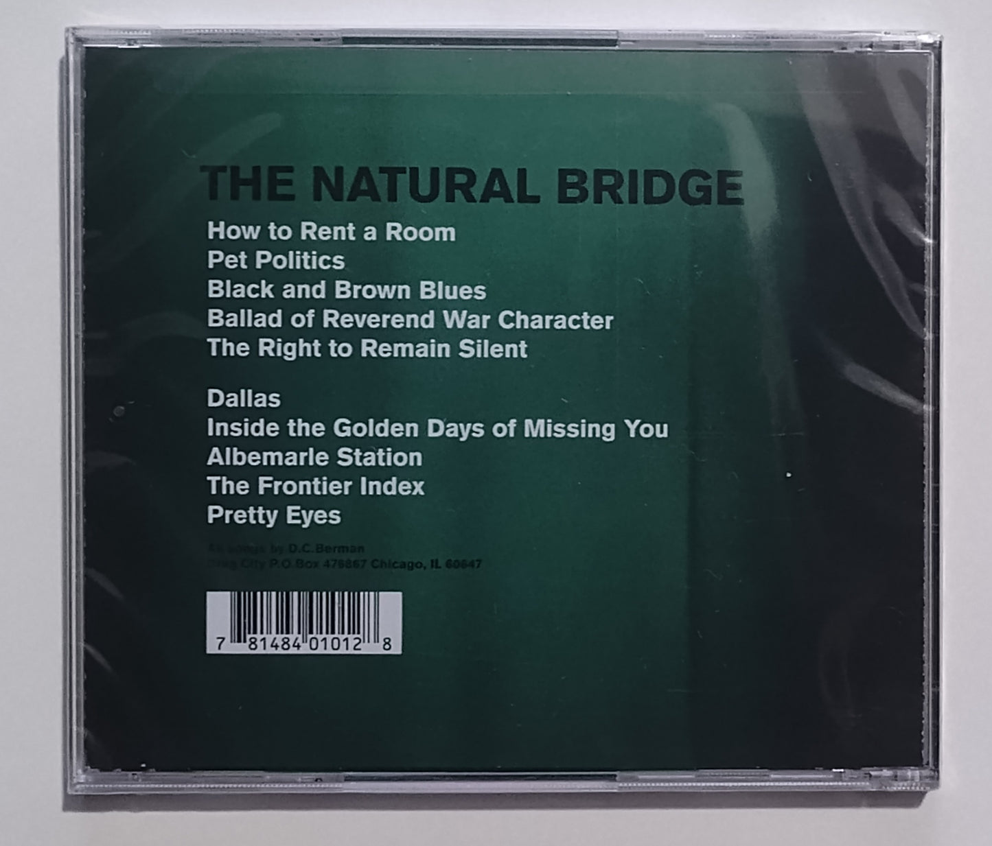 Silver Jews - "Natural Bridge" - INDIE COMPACT DISC M/M (Sealed)