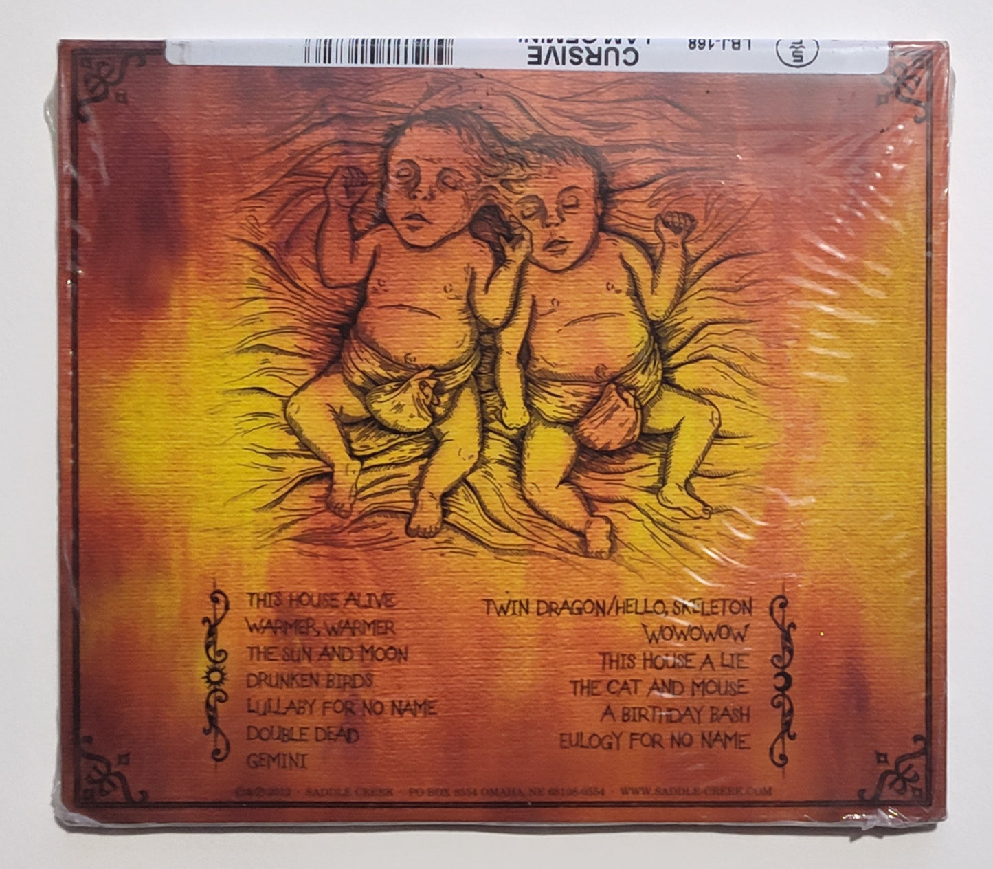 Cursive - "I Am Gemini" - INDIE COMPACT DISC NM/M (Sealed)