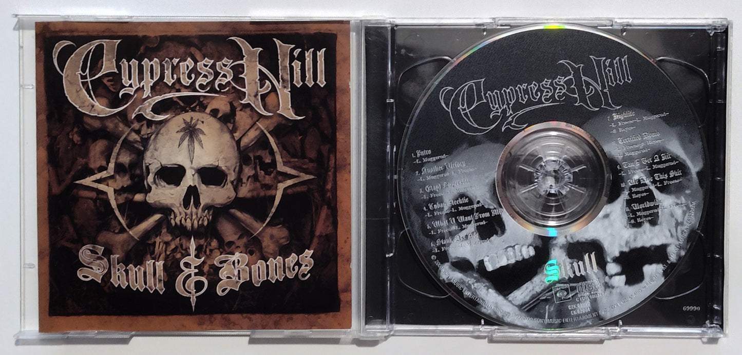 Cypress Hill - "Skull And Bones" - COMPACT DISC VG+/VG+