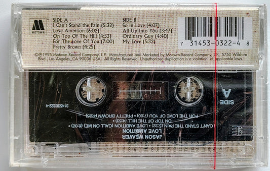 Jason Weaver - “Love Ambition” - CASSETTE TAPE (2 options)
