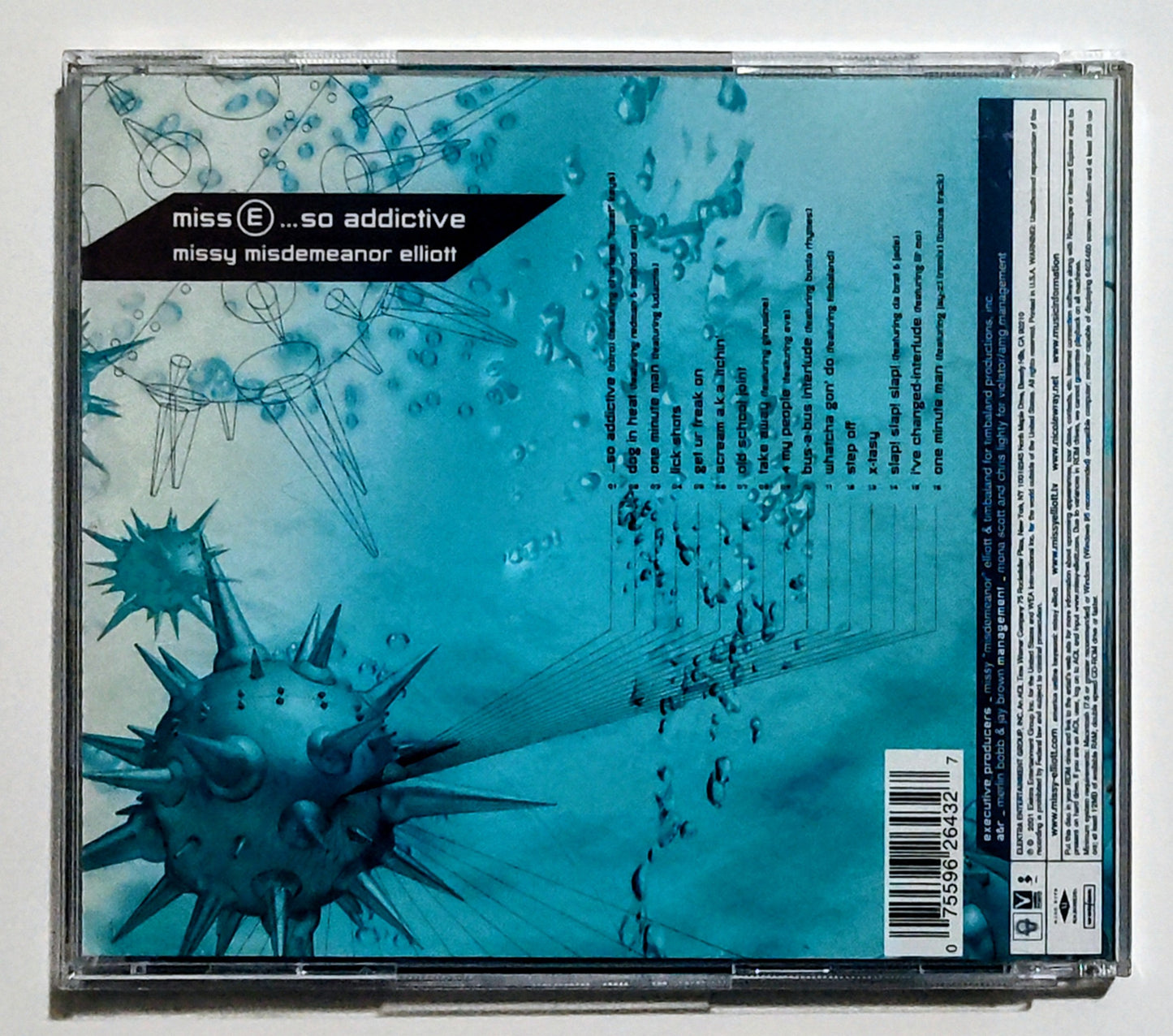 Missy Elliot - "Miss E So Addictive" - COMPACT DISC NM/NM