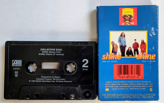 Collective Soul - “Shine” - CASSETTE TAPE (Single) G+/VG+ *🚨*