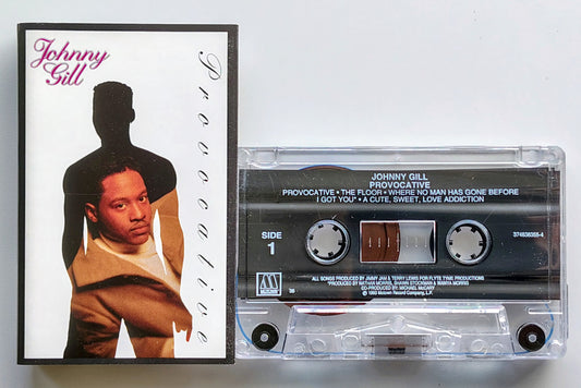 Johnny Gill - “Provocative” - CASSETTE TAPE VG+/VG+