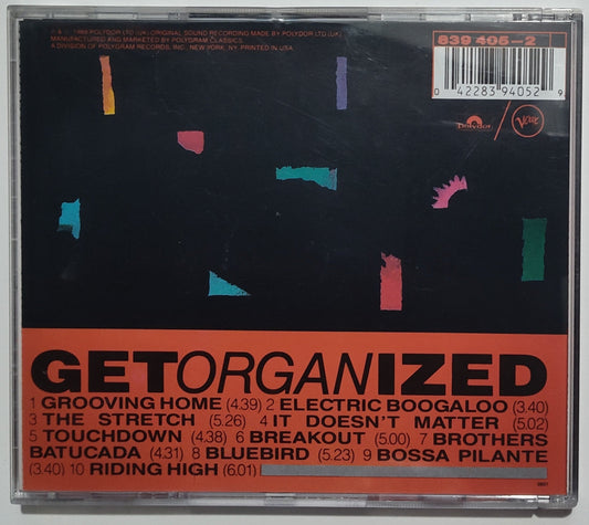 James Taylor Quartet, The - "GetORGANized" - INDIE COMPACT DISC VG+/G
