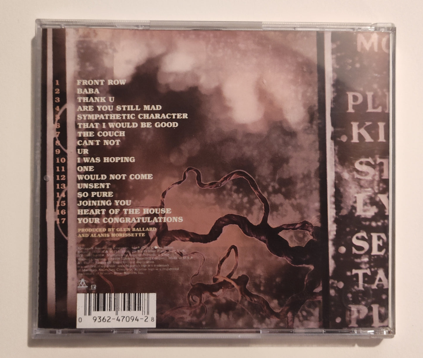Alanis Morrisette - "Supposed Former Infatuation Junkie" - COMPACT DISC VG+/VG
