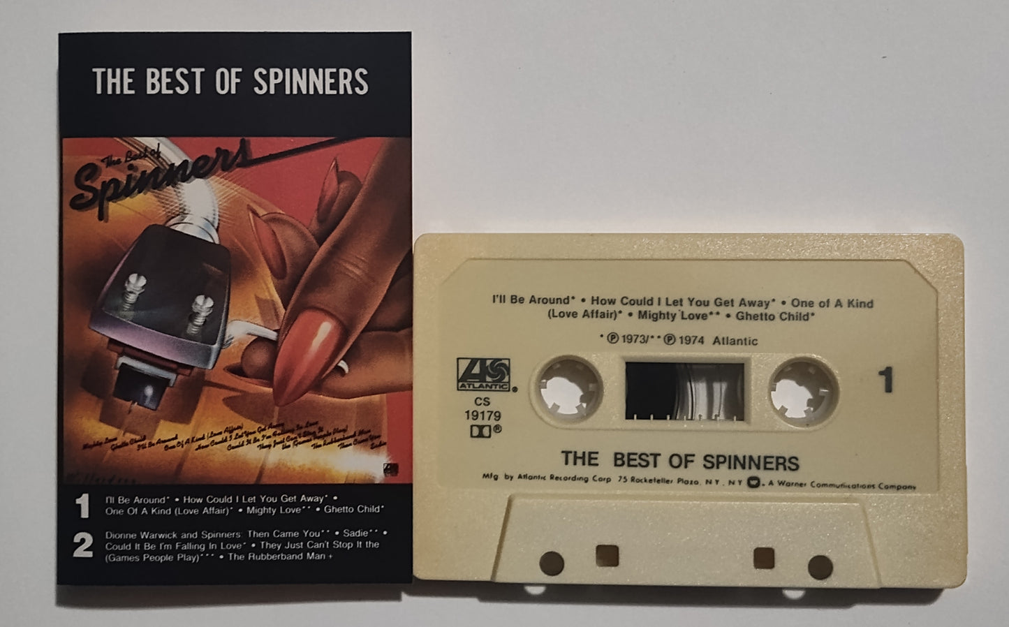 Spinners - "The Best Of" - CASSETTE TAPE (DOLBY) VG+/VG+