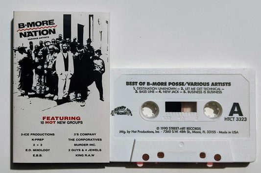 Various Artists - "Best Of B-More Nation" - CASSETTE TAPE NM/VG+