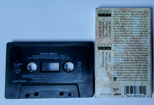 Paula Abdul - "The Promise Of A New Day" - CASSETTE TAPE (CASSINGLE) G/VG+