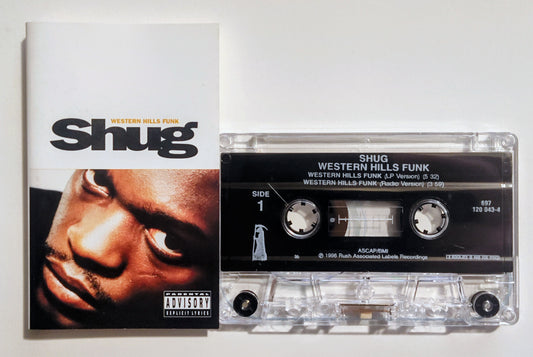 Shug - "Western Hills Funk" - CASSETTE TAPE VG+/VG+