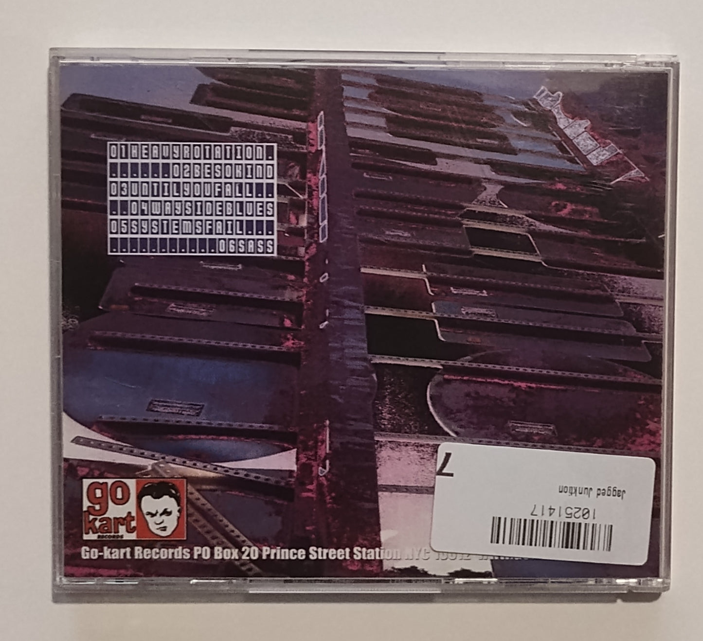 Jett Brando - "Jagged Junction" - INDIE COMPACT DISC VG/VG+