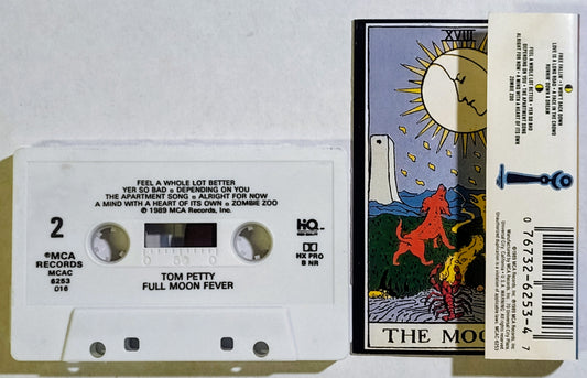 Tom Petty - “Full Moon Fever” - CASSETTE TAPE VG+/VG+