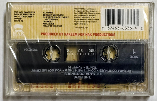 Boys, The - “The Saga Continues…” - CASSETTE TAPE M/M (Sealed)