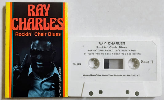 Ray Charles - “Rockin’ Chair Blues” - CASSETTE TAPE VG/VG