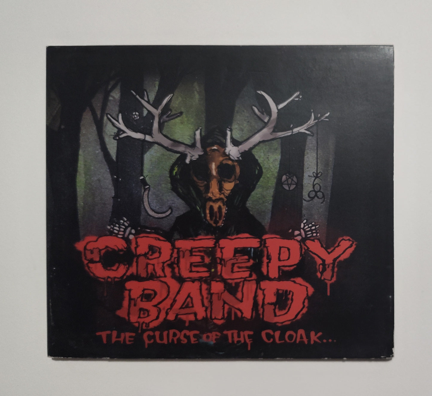 Creepy Band - "The Curse Of The Cloak" - INDIE COMPACT DISC VG/NM (Perfect for Spooky Season!)