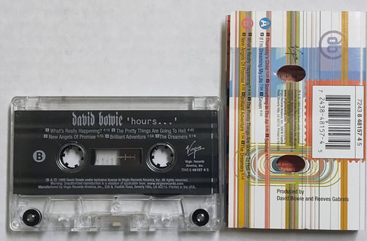 David Bowie - “Hours” - CASSETTE TAPE VG/VG