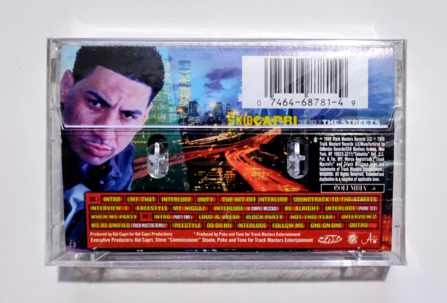 Kid Capri - "Soundtrack To The Streets" - CASSETTE TAPE M/M (Sealed)