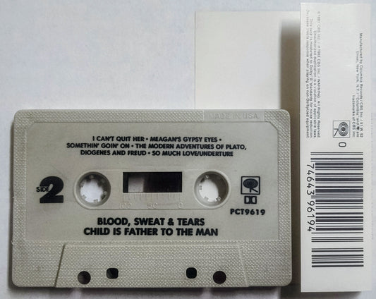 Blood, Sweat & Tears - “Child Is Father To The Man” - CASSETTE TAPE VG+/VG+