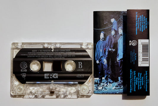 Riff - "To Whom It May Concern" - CASSETTE TAPE (XDR; DOLBY HX PRO B NR) VG+/VG+