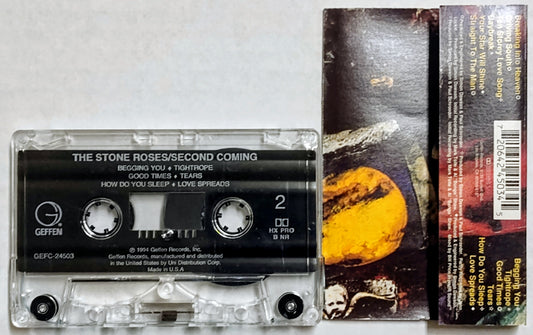 Stone Roses - “The Second Coming” - CASSETTE TAPE VG+/VG+