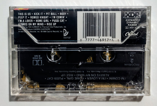 Boogie Boys - "Romeo Knight" - CASSETTE TAPE NM/M (Sealed; cracked cover)