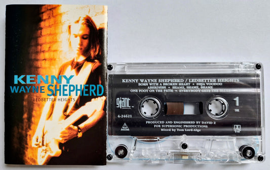 Kenny Wayne Shepherd - “Ledbetter Heights” - CASSETTE TAPE VG+/VG+