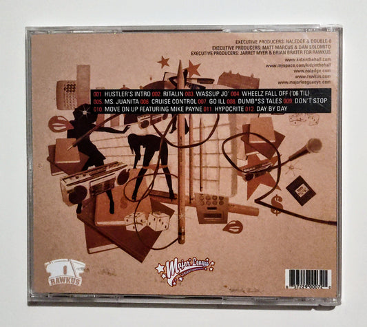 Kidz In The Hall - "School Was My Hustle" - COMPACT DISC VG+/G+