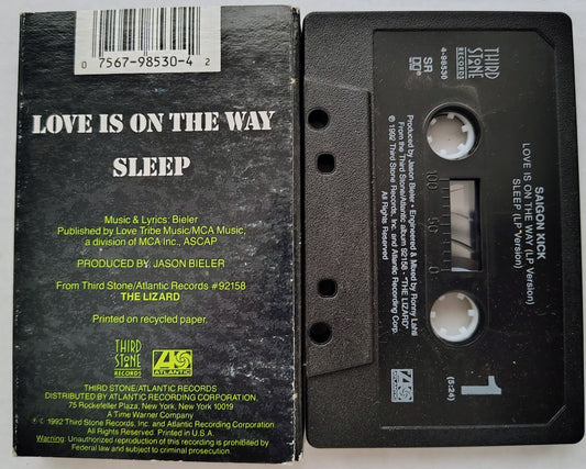 Saigon Kick - "Love Is on the Way" - CASSETTE TAPE VG+/G+