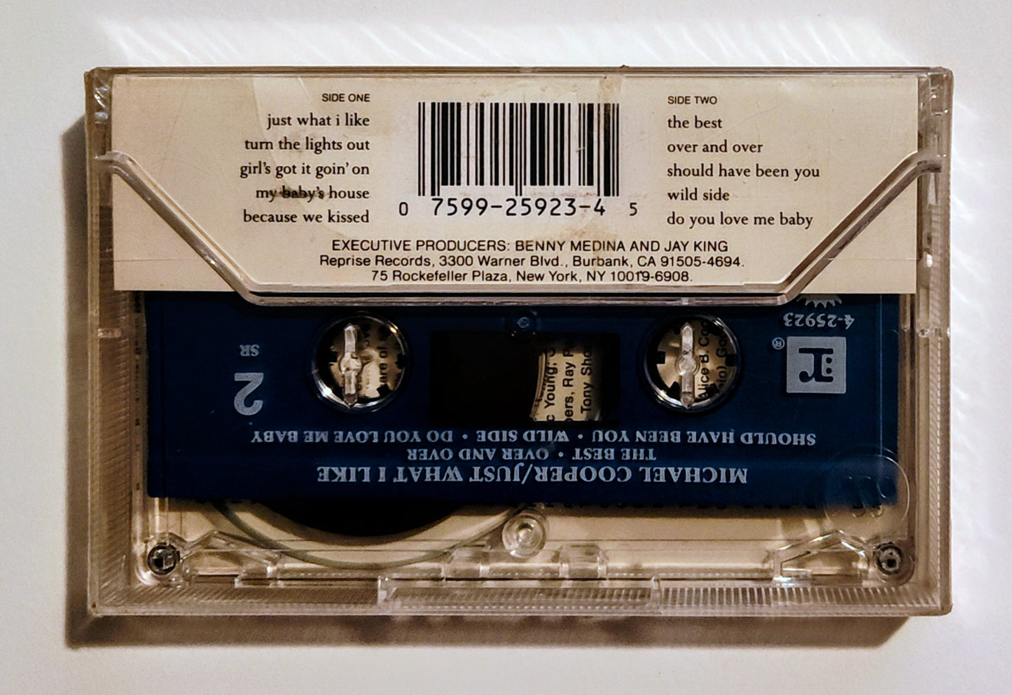 Michael Cooper- "Just What I Like" - CASSETTE TAPE (DOLBY) NM/M (Sealed; small crack on back)