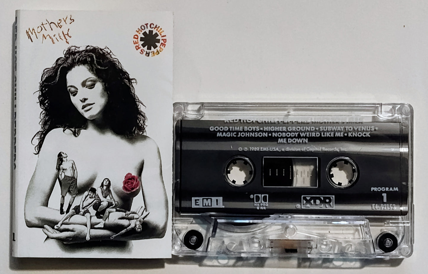 Red Hot Chili Peppers - "Mother's Milk" - CASSETTE TAPE VG+/VG+