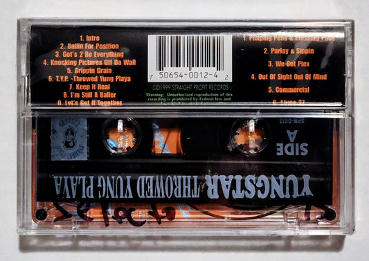 Yungstar - “Throwed Yung Playa” - CASSETTE TAPE M/M (Sealed)