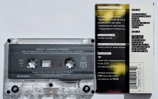Coolio - “Gangsta’s Paradise” - CASSETTE TAPE VG+/VG+ *🌟*