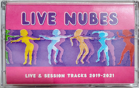 Las Nubes - "Live Nubes" - INDIE CASSETTE TAPE M/M