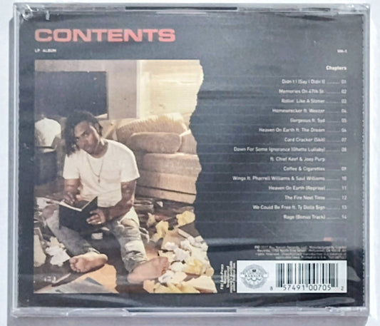 Vic Mensa - “The Autobiography” - COMPACT DISC VG+/M (Sealed with hype sticker; cracked back of case; drill hole thru back of case) *❄️*