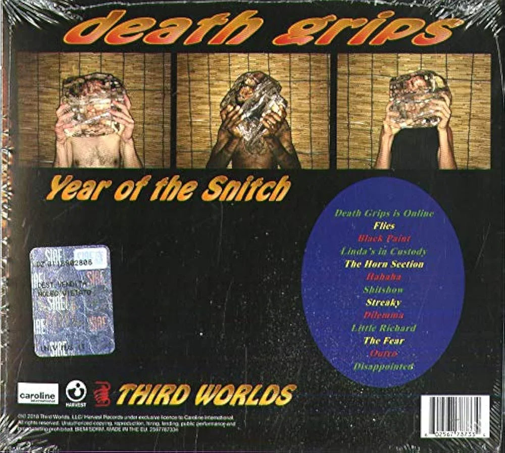Death Grips - "Year Of The Snitch" - INDIE COMPACT DISC M/M (Sealed)