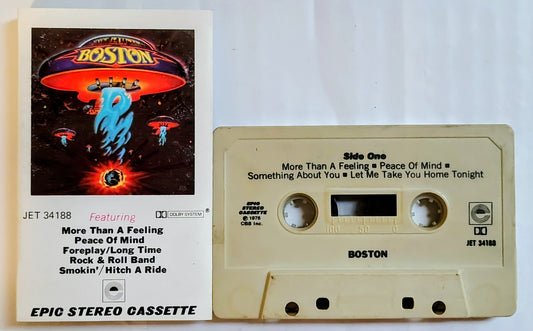 Boston - "Boston" - CASSETTE TAPE VG/VG